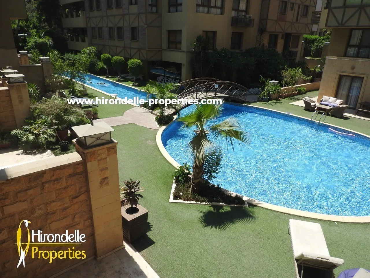 Shared Pool Flat For Rent In Maadi Sarayat
