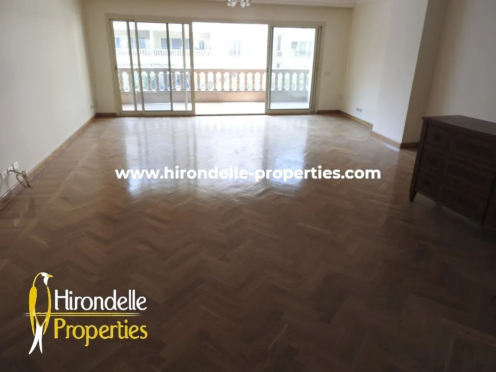 Shared Pool Apartment For Rent In Maadi Sarayat