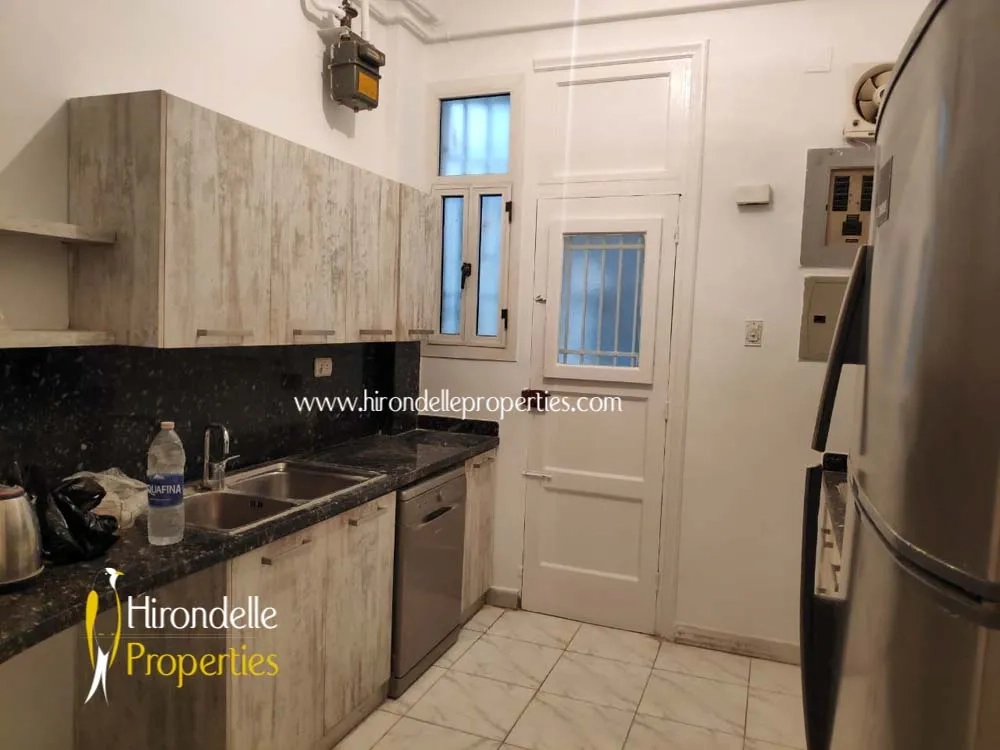 Semi Furnished Flat For Rent In Zamalek