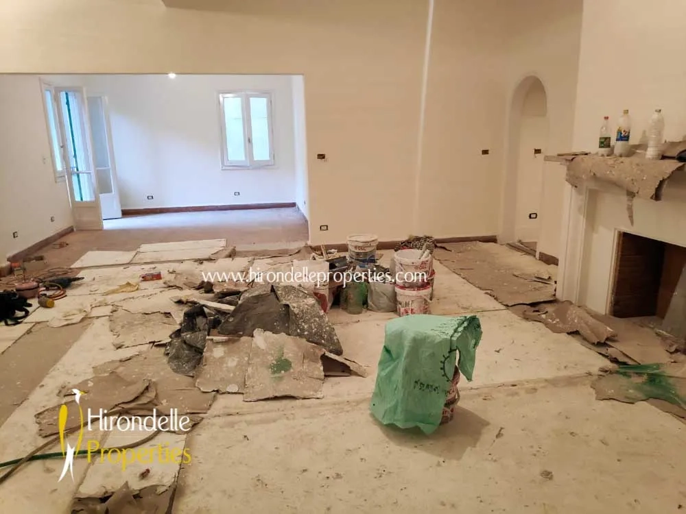 Semi Furnished Flat For Rent In Zamalek