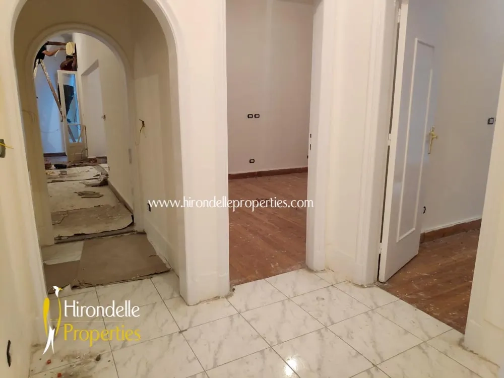 Semi Furnished Flat For Rent In Zamalek