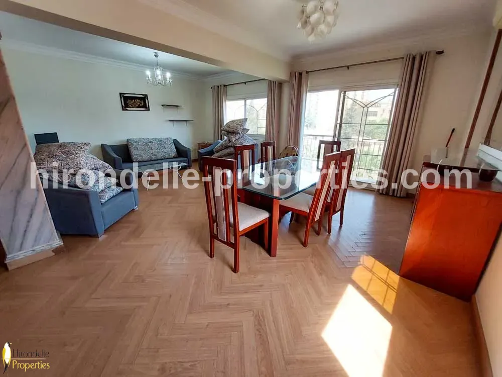 High Ceiling Flat For Rent In Maadi Degla