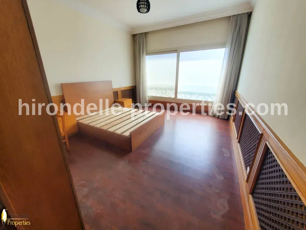 Penthouse With Shared Pool For Rent In Maadi Sarayat