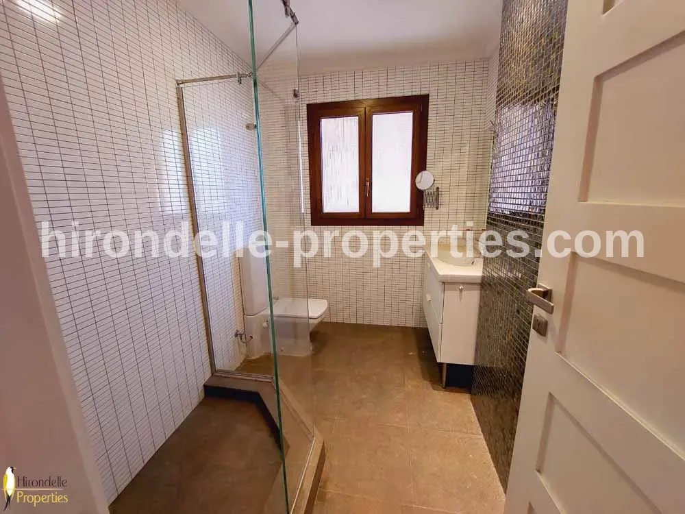 Ground Floor Duplex With Shared Pool For Rent In Maadi Degla