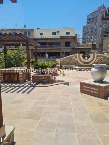 Duplex Villa With Large Roof For Rent In Zamalek