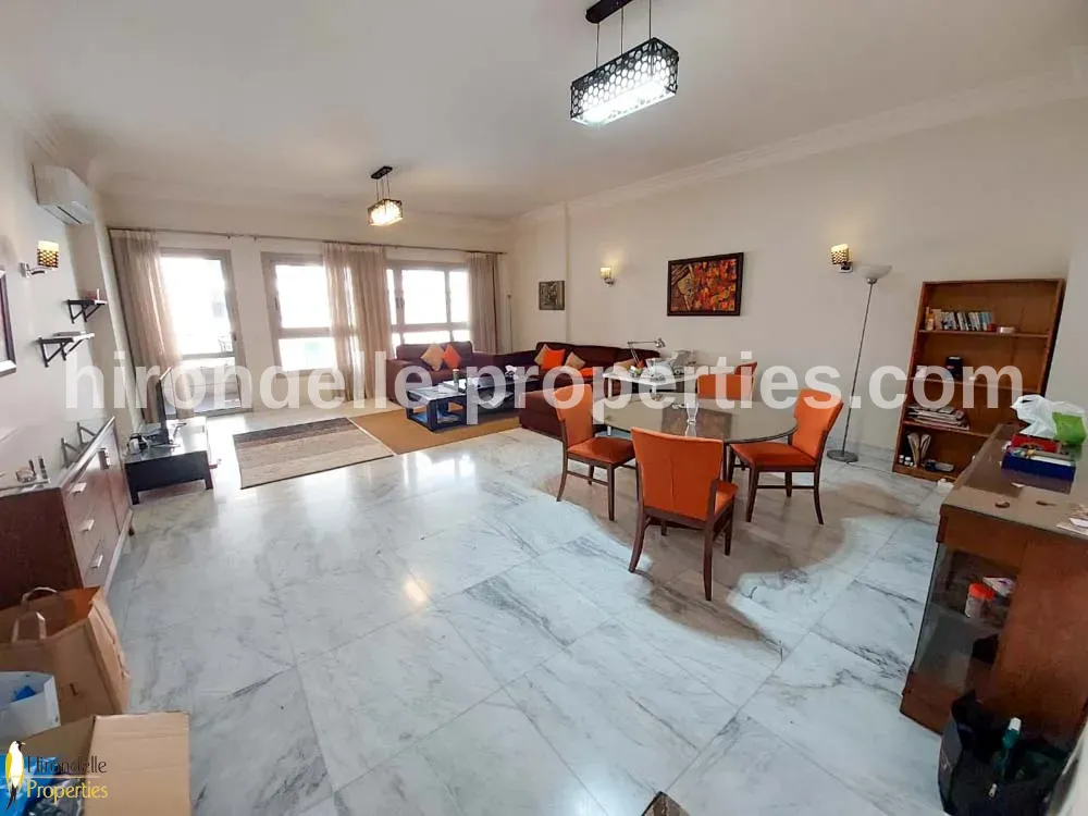 Good Price Flat With Shared Pool For Rent In Maadi Sarayat 