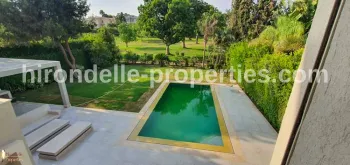 Villa With Pool And Garden For Rent In Katameya Heights