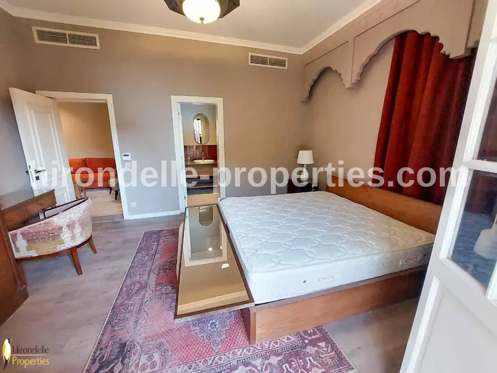 Flat With Shared Pool And Clubhouse For Rent In Maadi