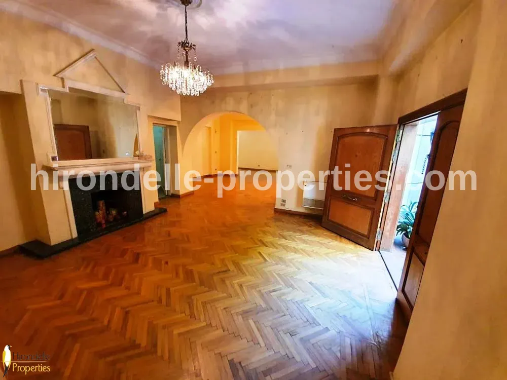 Prime Location Villa With Private Garden For Rent In Maadi Sarayat