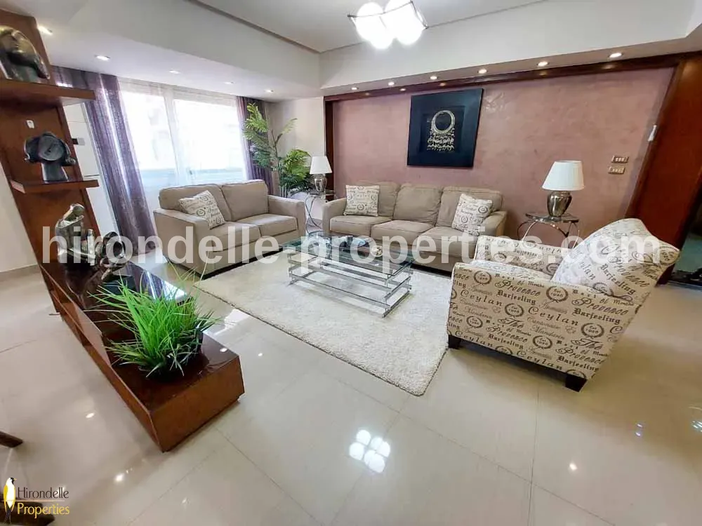 Modern Flat For Rent In Maadi Sarayat