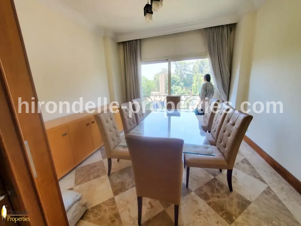 Penthouse With Shared Pool For Rent In Maadi Sarayat