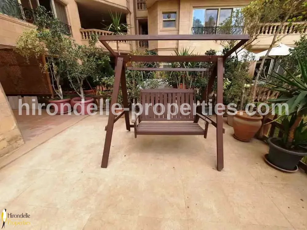 Ground Floor With Shared Pool For Rent In Maadi Sarayat