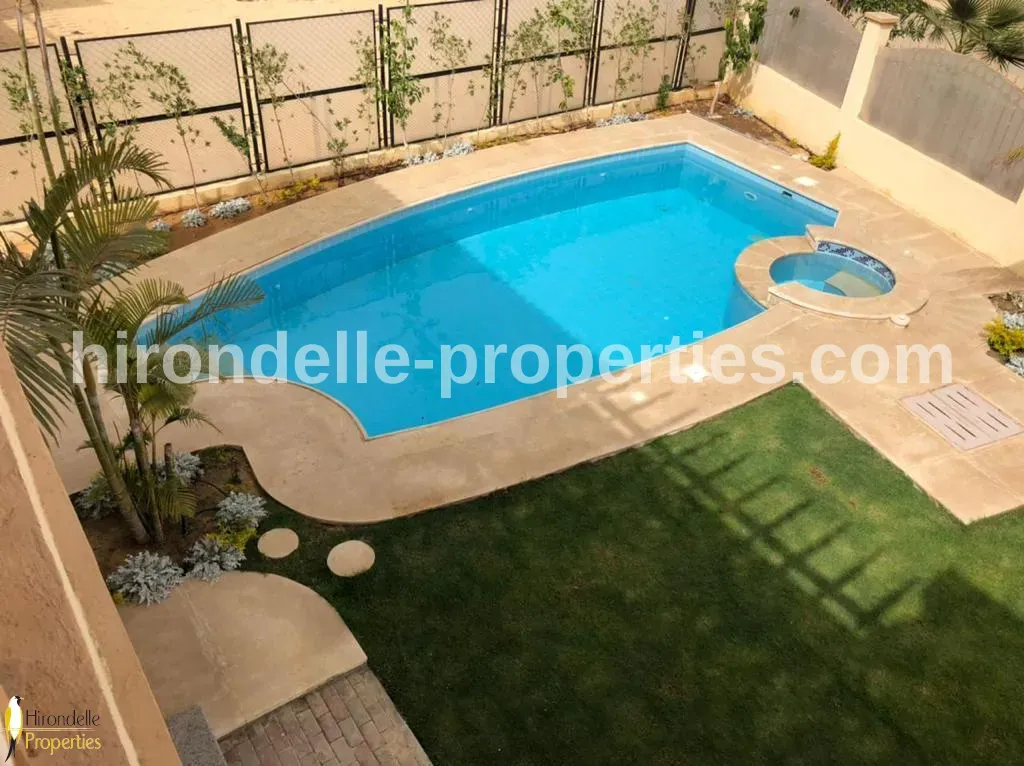 Villa With Private Pool For Rent In The Villa Compound