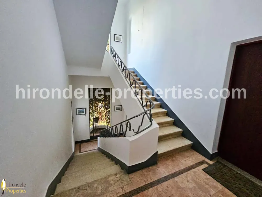 High Ceiling Duplex For Rent In Maadi Sarayat