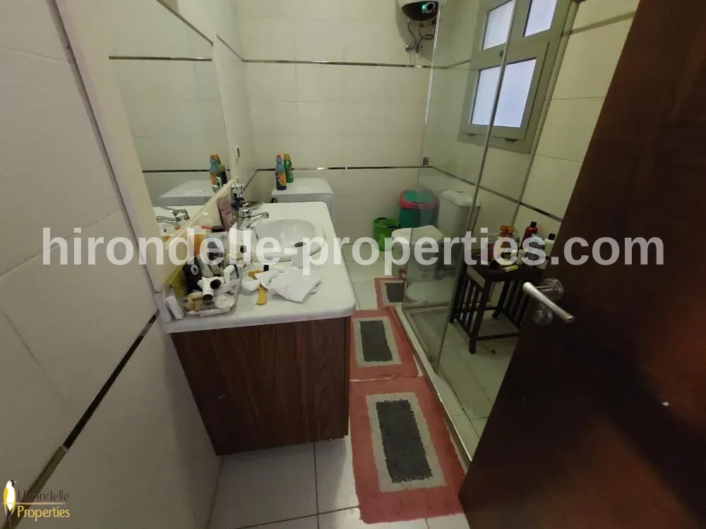 Flat With Shared Pool And GYM 4 Rent In Maadi Sarayat