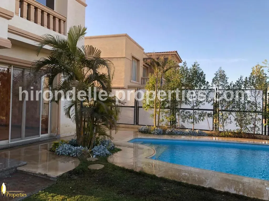 Villa With Private Pool For Rent In The Villa Compound