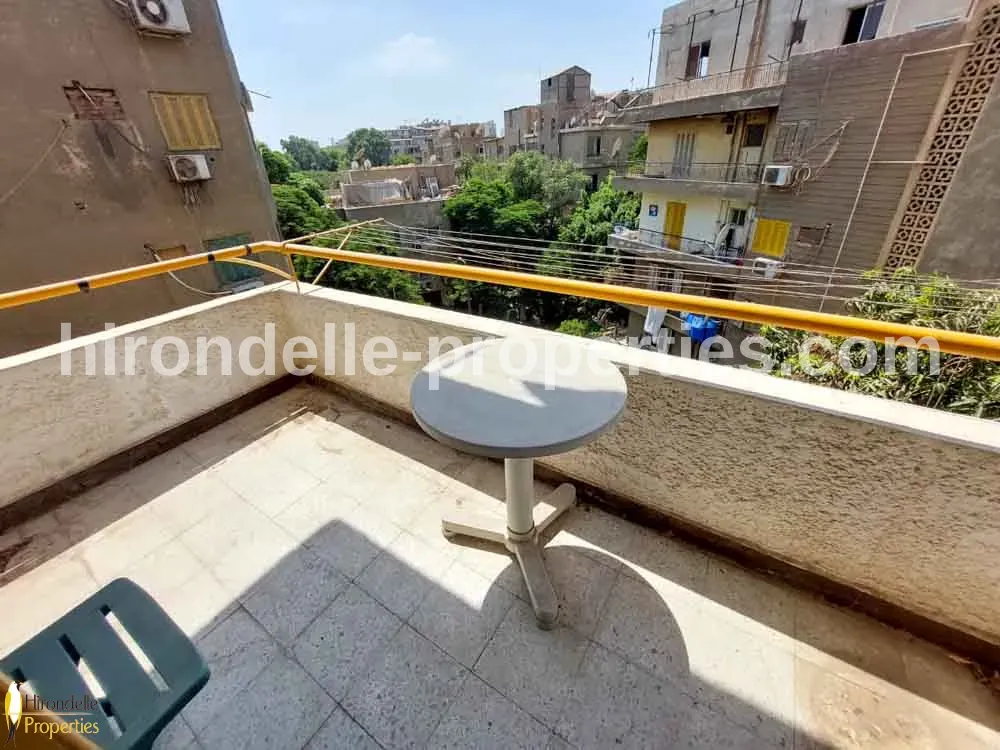 High Ceiling Flat For Rent In Maadi Degla