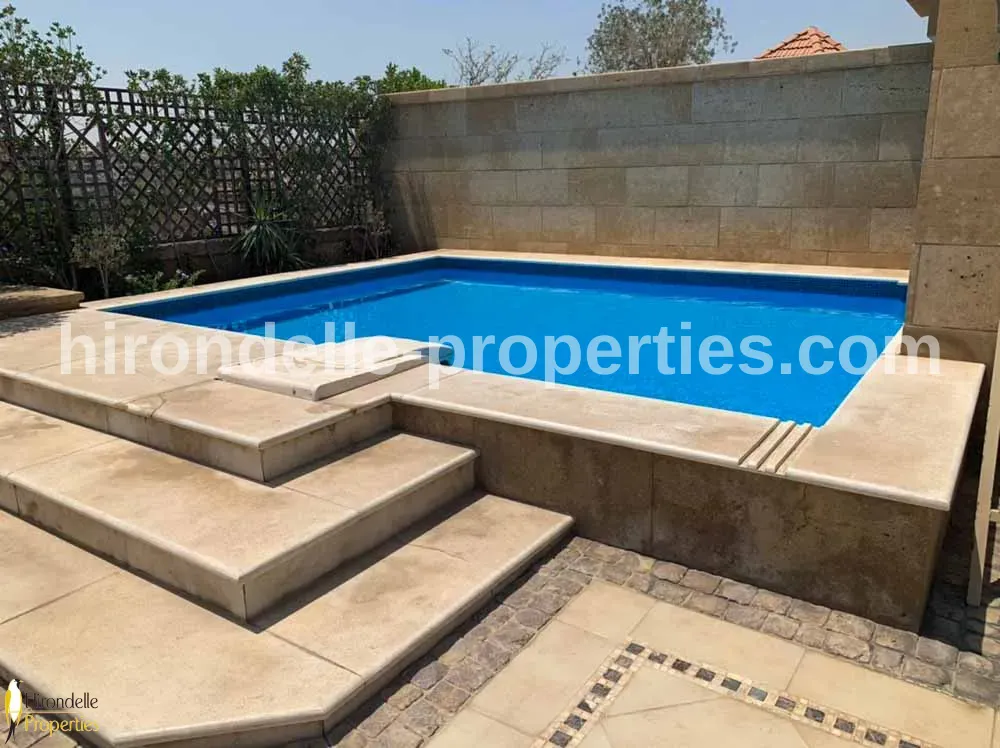 Luxurious Flat With Shared Pool For Rent In Maadi Degla