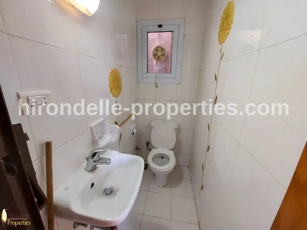 High Ceiling Flat For Rent In Maadi Degla