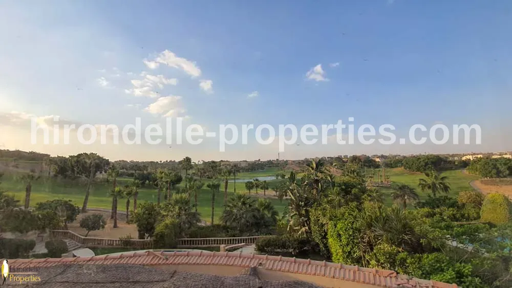 Townhouse Overlooking Golf View For Rent In Katameya Heights