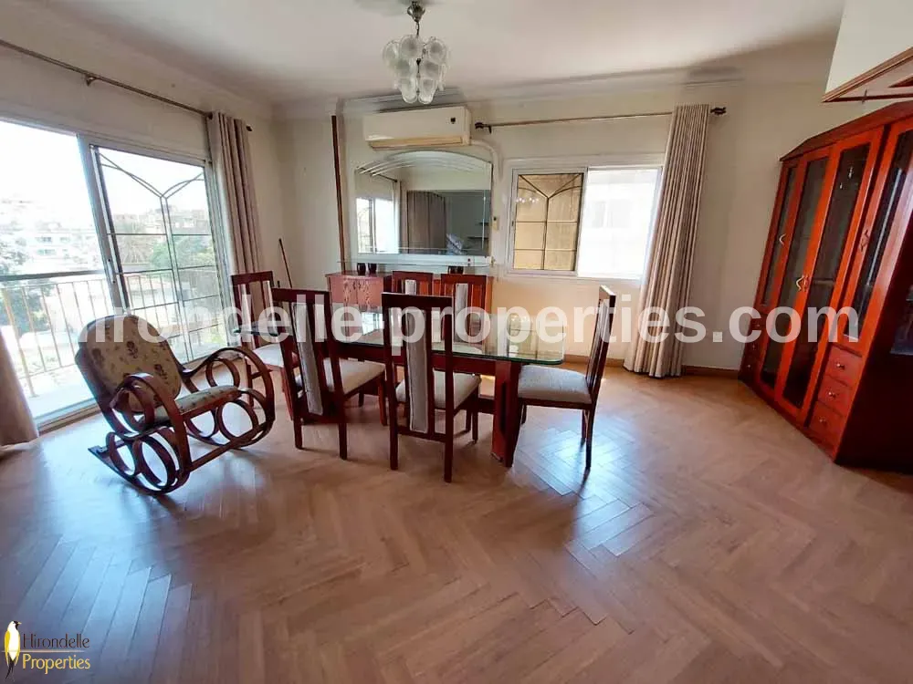 High Ceiling Flat For Rent In Maadi Degla