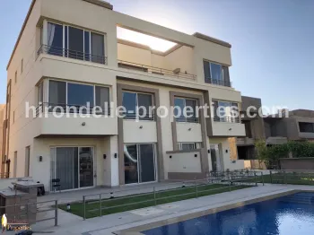 Apartment With Private Pool For Rent In Katameya Dunes