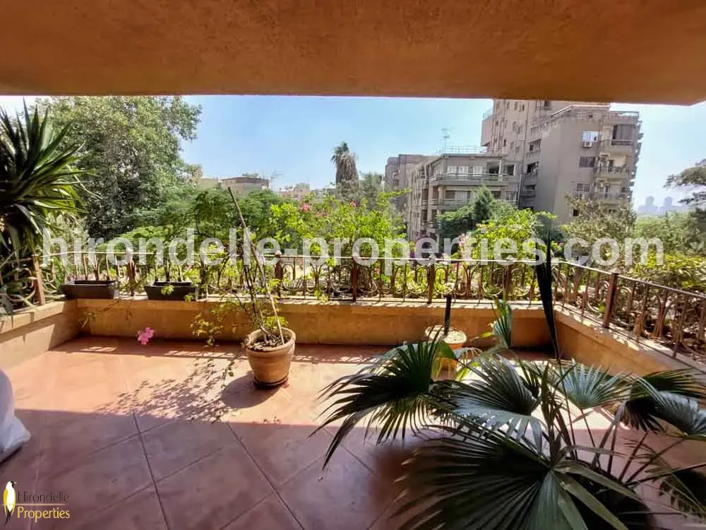 Luxurious Flat With Shared Pool For Rent In Maadi Degla