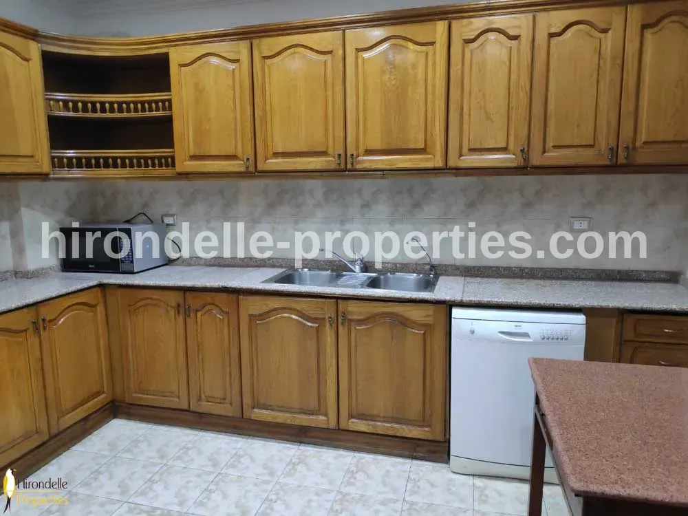 Flat With Balcony For Rent In Zamalek