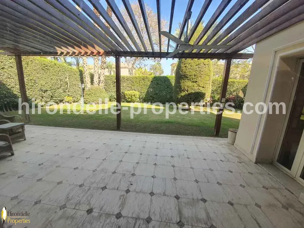 Villa With Garden For Sale In Katameya Heights