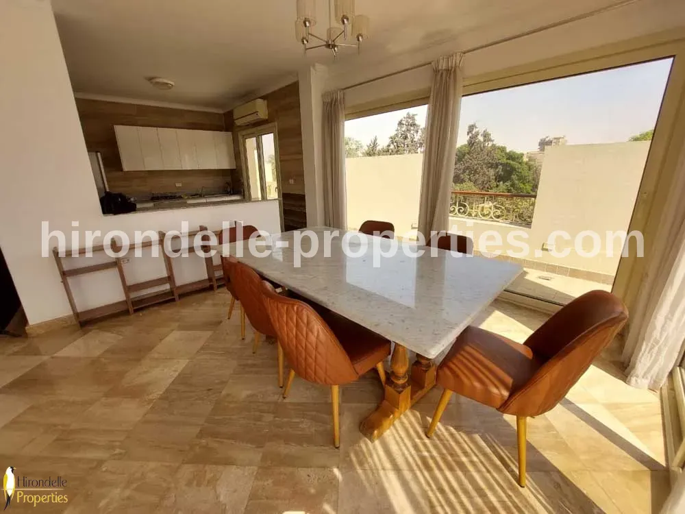 Modern Penthouse For Rent In Maadi Sarayat