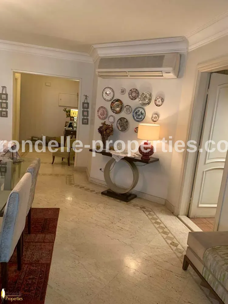 Flat With Balcony For Rent in Maadi Sarayat