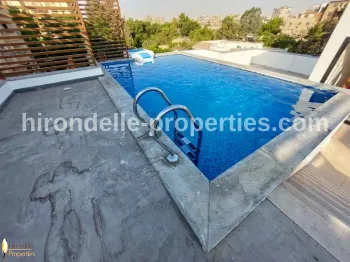 Penthouse With Private Pool For Rent In Maadi Sarayat