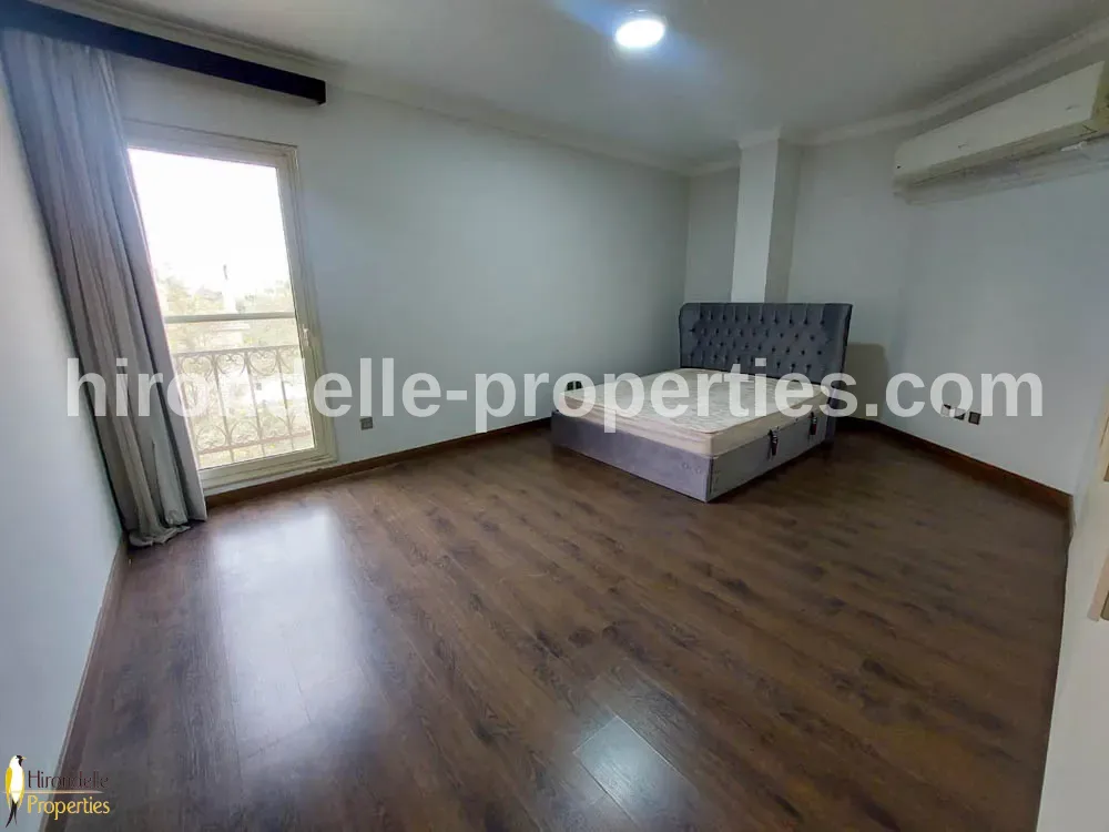 Duplex With Shared Pool For Rent In Maadi Sarayat