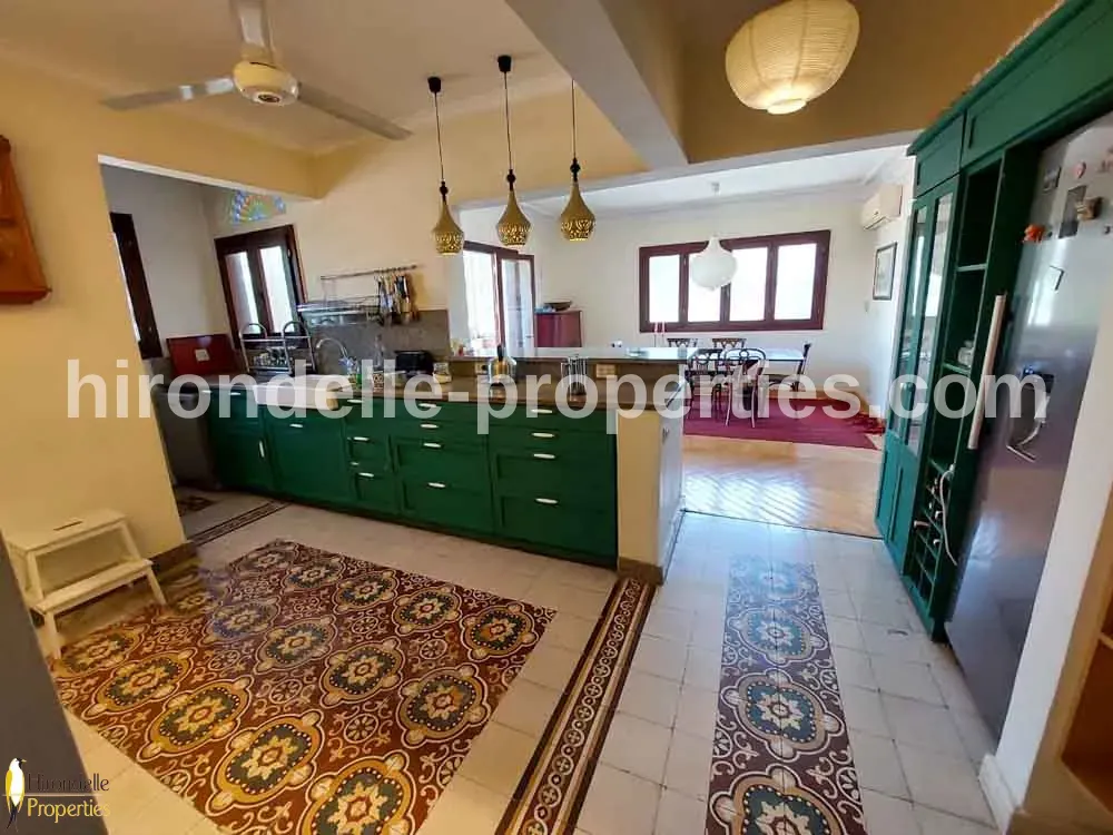 Unique Duplex For Rent In Maadi Sarayat