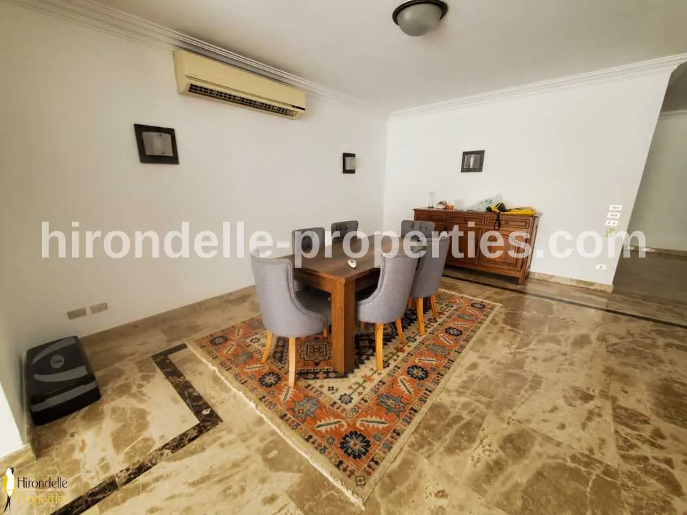 Ground Floor With Shared Pool For Rent In Maadi Sarayat