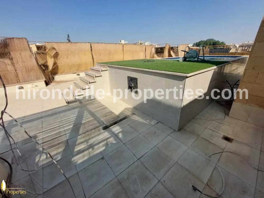 Penthouse With Private And Shared Pool For Rent In Maadi Sarayat