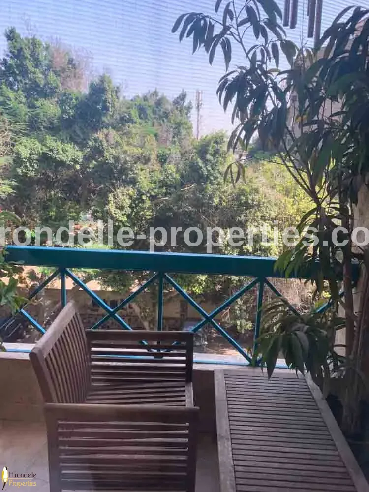 Flat With Balcony For Rent in Maadi Sarayat