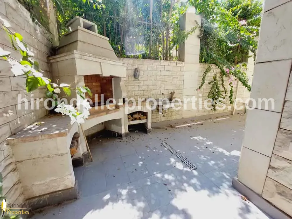 Ground floor With Shared Pool For Rent In Maadi Sarayat