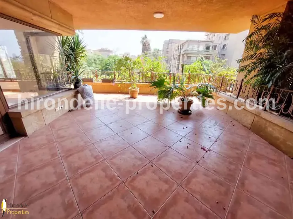 Luxurious Flat With Shared Pool For Rent In Maadi Degla