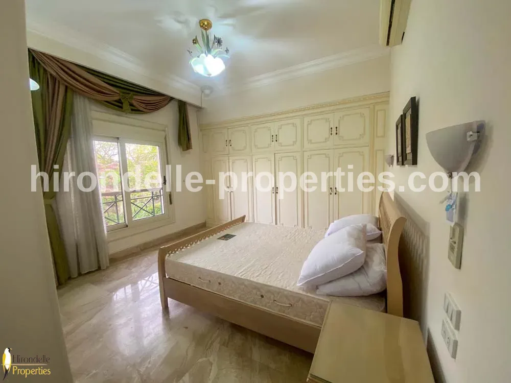 Duplex With Private Garden For Rent In Katameya Heights