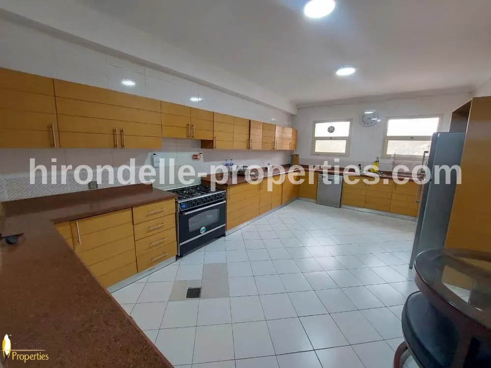 Duplex With Shared Pool For Rent In Maadi Sarayat