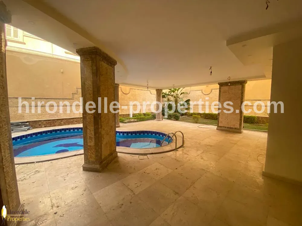 High Super Luxe Finishing Villa For Sale In New Cairo