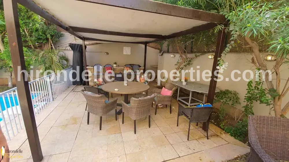 Villa With Private Pool And Garden For Rent In Maadi Sarayat