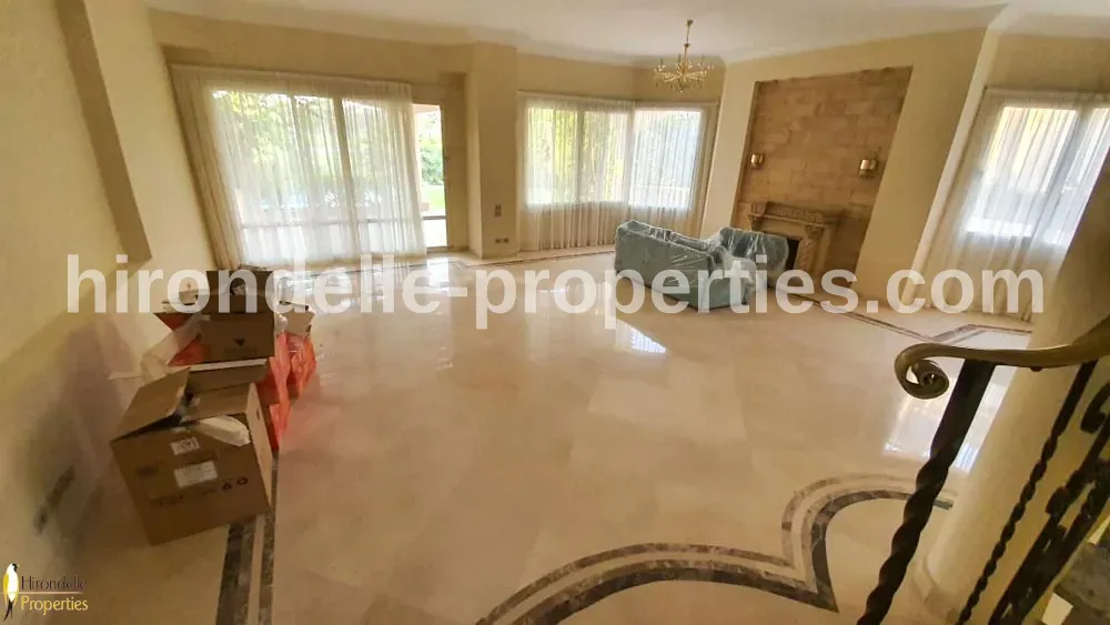 Townhouse Overlooking Golf View For Rent In Katameya Heights