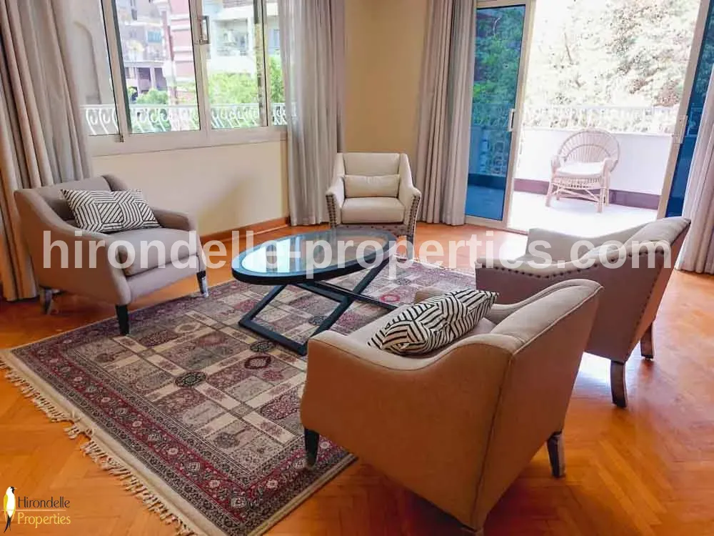 Penthouse With Terrace For Rent In Maadi Sarayat