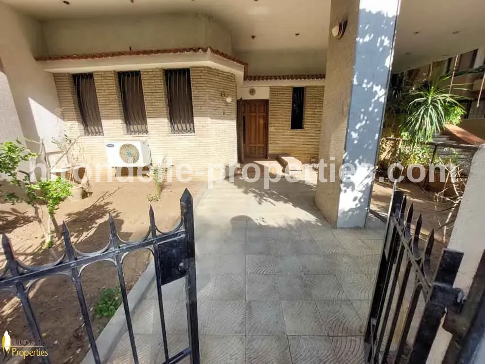 Ground Floor Duplex With Private Garden For Rent In Maadi Degla