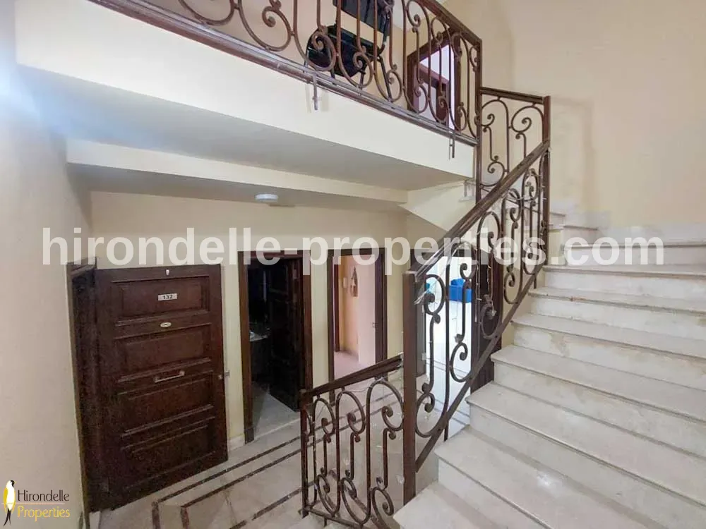 Duplex With Shared Pool For Rent In Maadi Sarayat