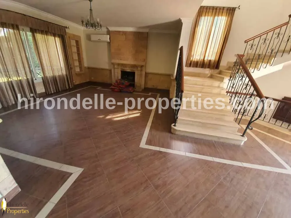 Villa With Garden For Sale In Katameya Heights