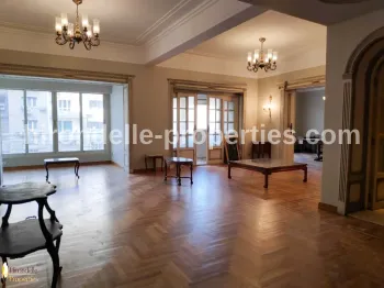 Apartment With Balcony For Rent In Zamalek