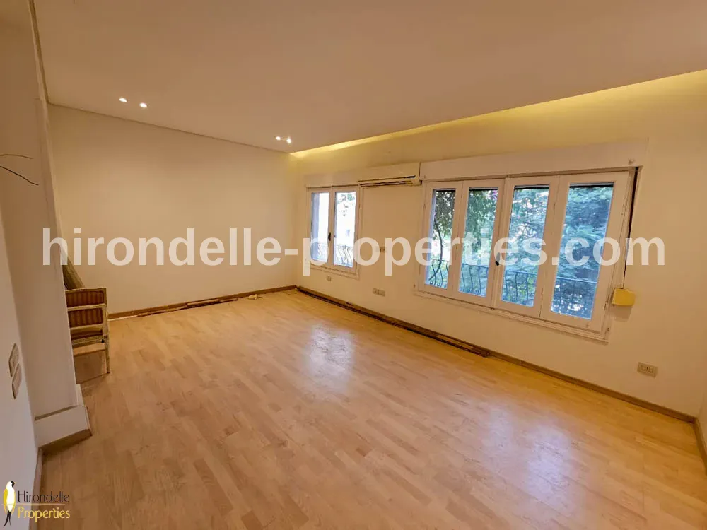 High Ceiling Duplex For Rent In Maadi Sarayat